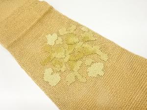 抽象模様織出し夏用名古屋帯